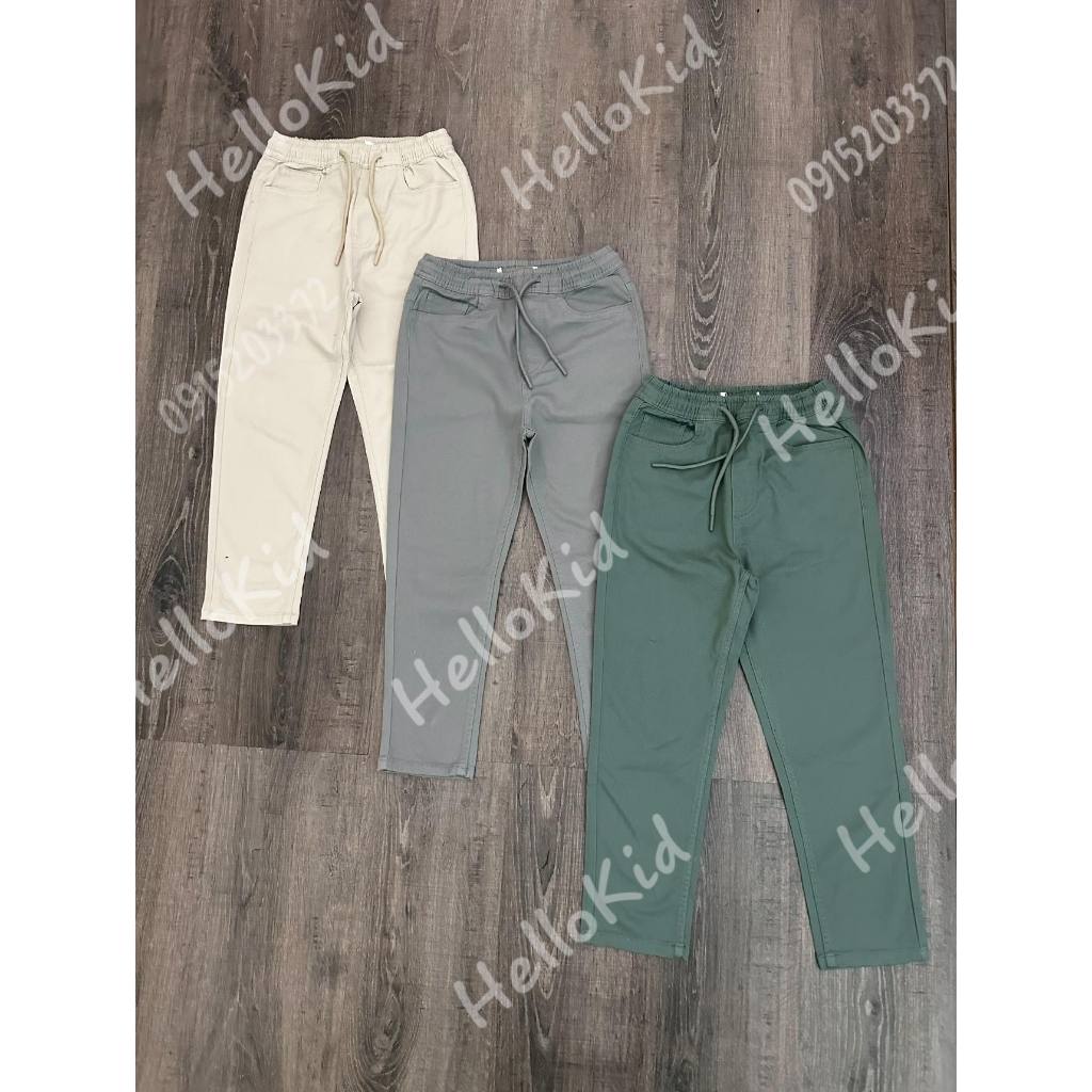 Quần kaki đơn giản Gzj cho bé