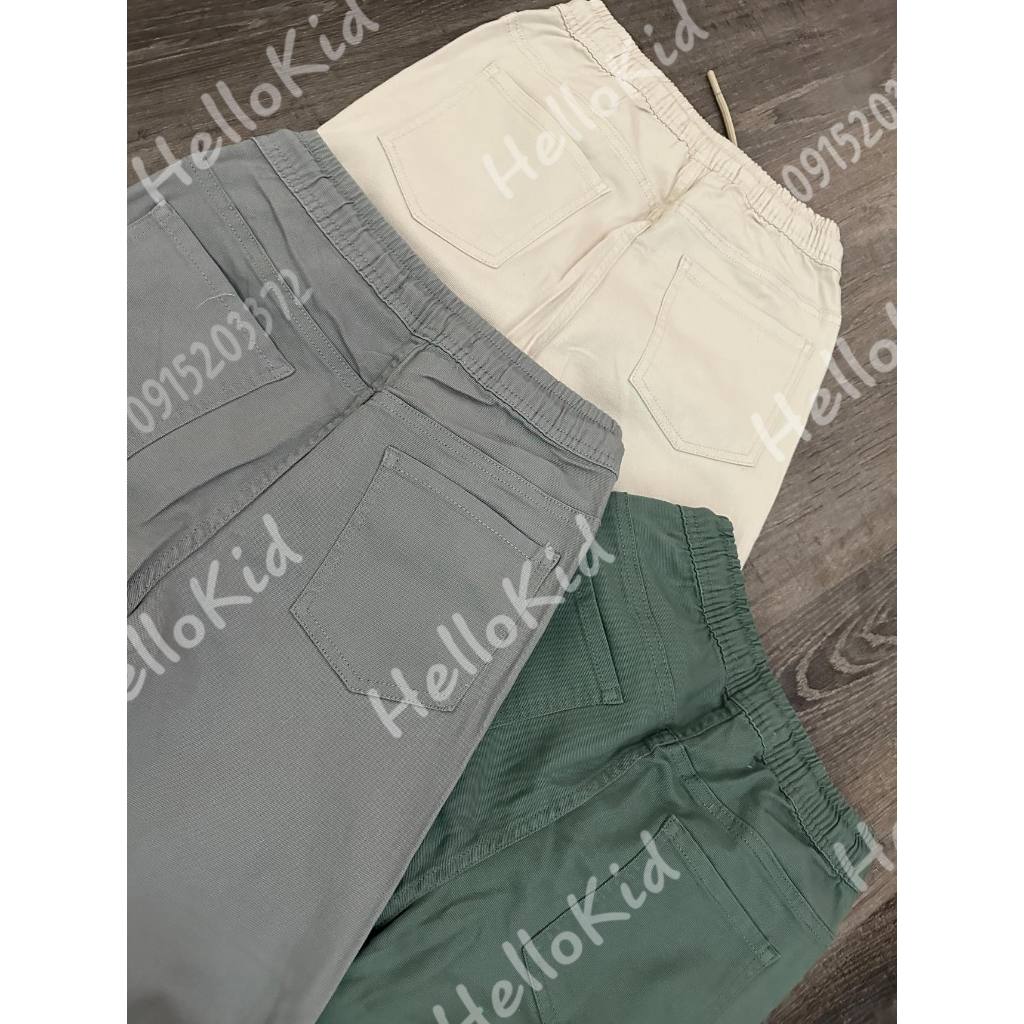 Quần kaki đơn giản Gzj cho bé