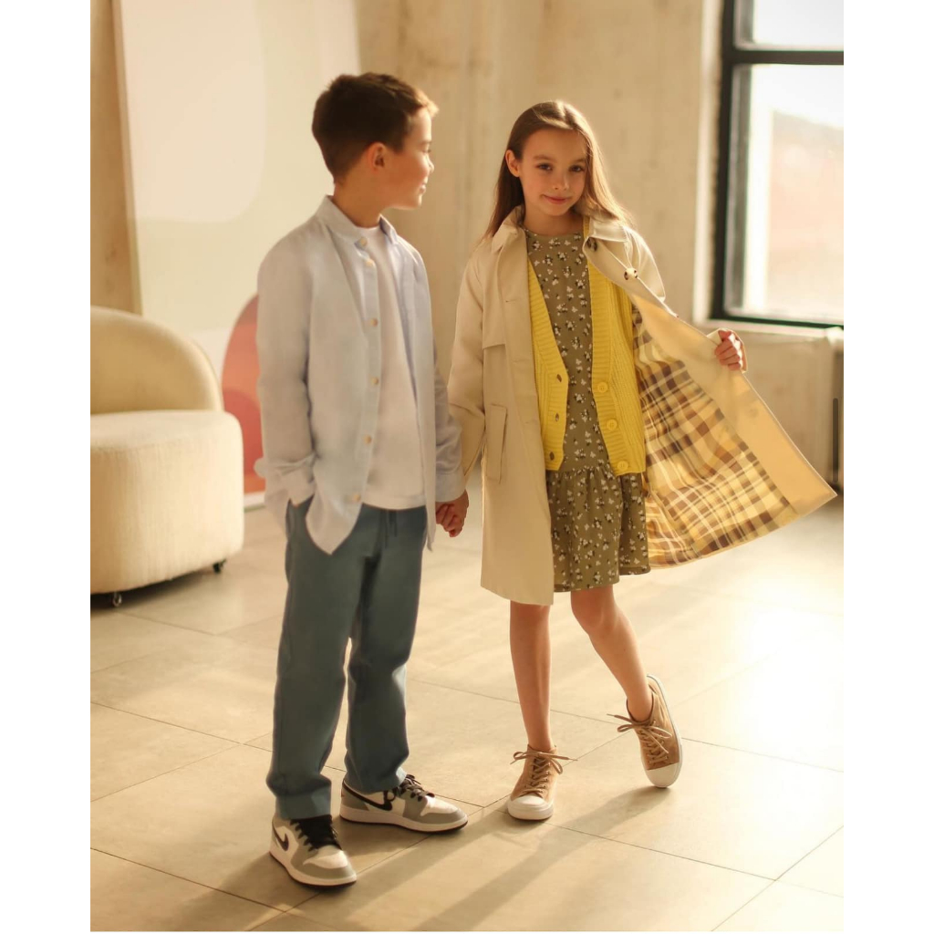 Quần kaki đơn giản Gzj cho bé