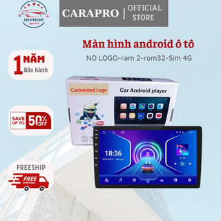 Màn hình android ô tô oledpro, no logo, ram2, rom32 chíp 4, sim 4g