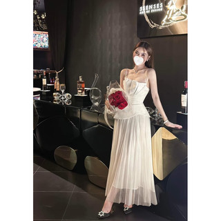 maxi 2 dây cúp tùng lưới