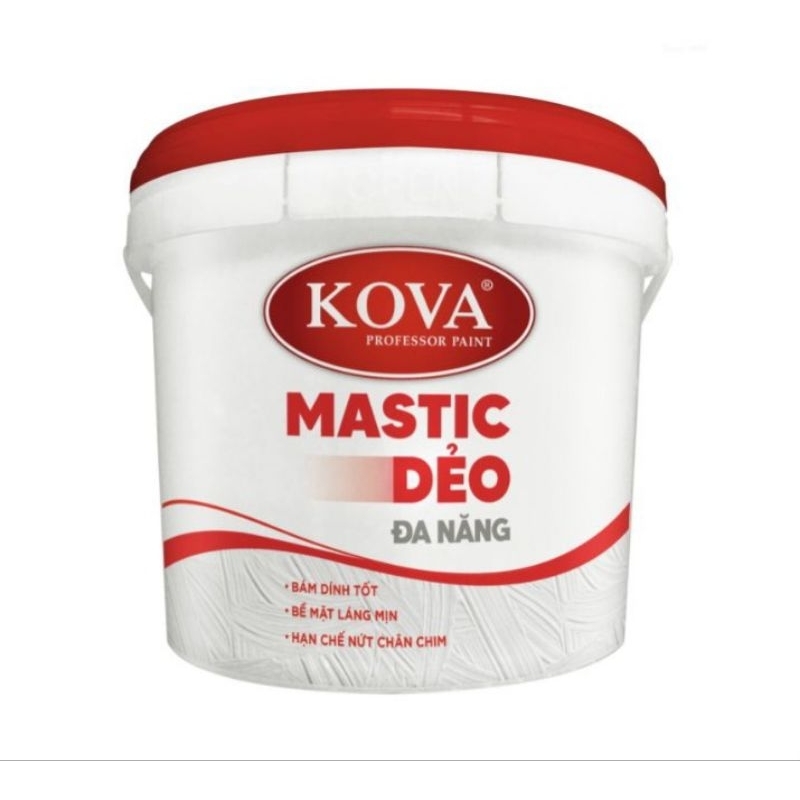 Bột mastic deo ngoại thất KOVA 6kg
