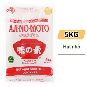 [CHÍNH HÃNG] Bột ngọt/mỳ chính hạt nhỏ Ajinomoto gói 5kg (Date mới)