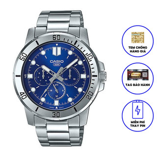 Đồng Hồ Casio Nam Dây Kim Loại MTP-VD300D-2EUDF Chính Hãng