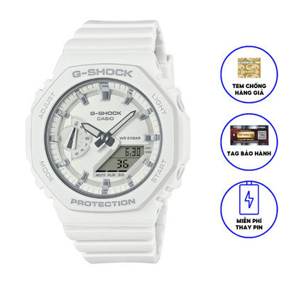 Đồng hồ casio nữ dây nhựa GSHOCK GMA-S2100-7ADR chính hãng