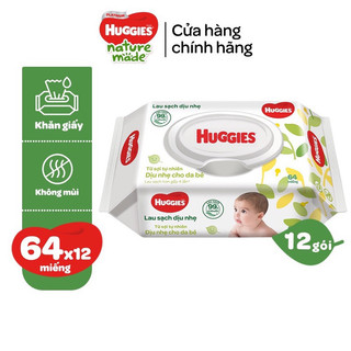 Bịch khăn ướt Huggies/Tiny Neko/Goldgi