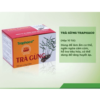 Trà Gừng Traphaco hộp 10 gói