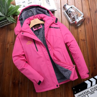 Áo khoác đại hàn 3 lớp lót lông siêu ấm dùng cho đi phượt dã ngoại