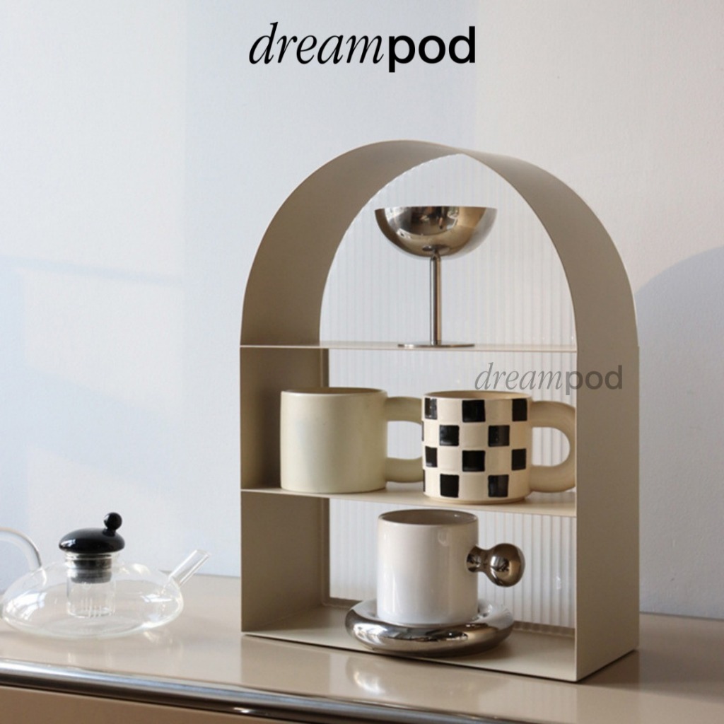 Dreampod Dome-shaped 3 Tier Shelf - Kệ vòm decor