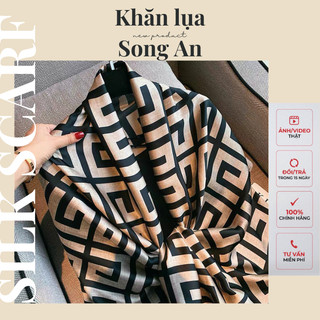 Khăn lụa quàng cổ,khăn lụa đi du lịch,đi biển-kích thước 190x80cm