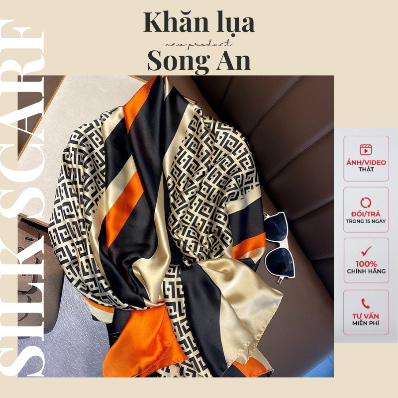 Khăn lụa quàng cổ,khăn lụa size 190x80cm