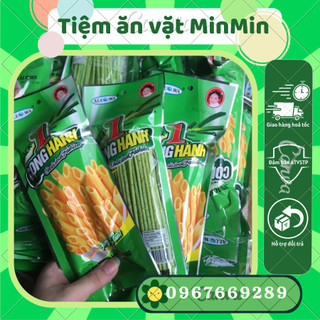 Snack 1 cọng hành Aluowa,tăm cay xanh