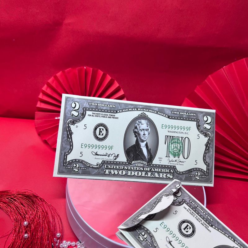 Bộ 10 Bao Lì Xì Tiền Đô La Phong Cách Sang Trọng, Phù Hợp Cho Ngày Tết/Quà Biếu