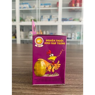 Dụng cụ nghiền thuốc hình quả trứng giúp nghiền thuốc mịn, dễ dàng sử dụng
