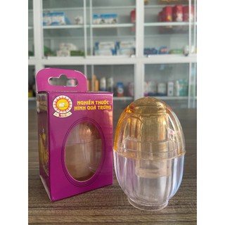 Dụng cụ nghiền thuốc hình quả trứng giúp nghiền thuốc mịn, dễ dàng sử dụng