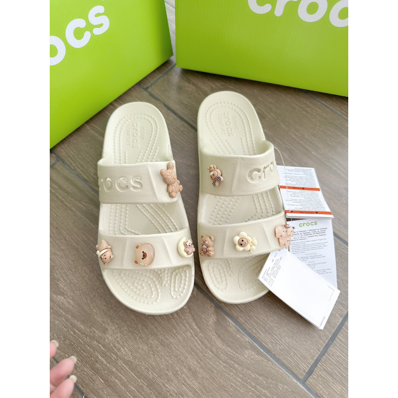 Dép hai quai 4 phân Croc