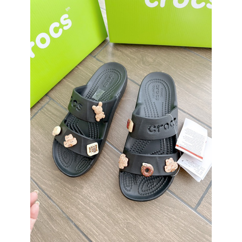 Dép hai quai 4 phân Croc