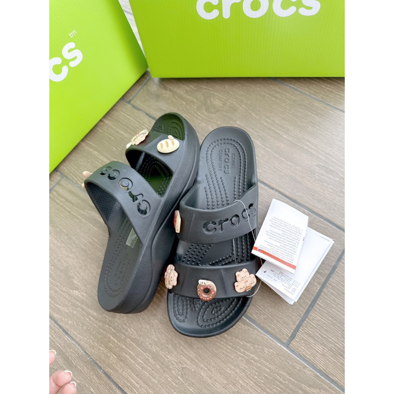 Dép hai quai 4 phân Croc