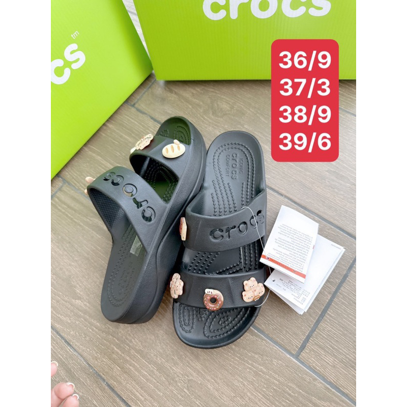 Dép hai quai 4 phân Croc