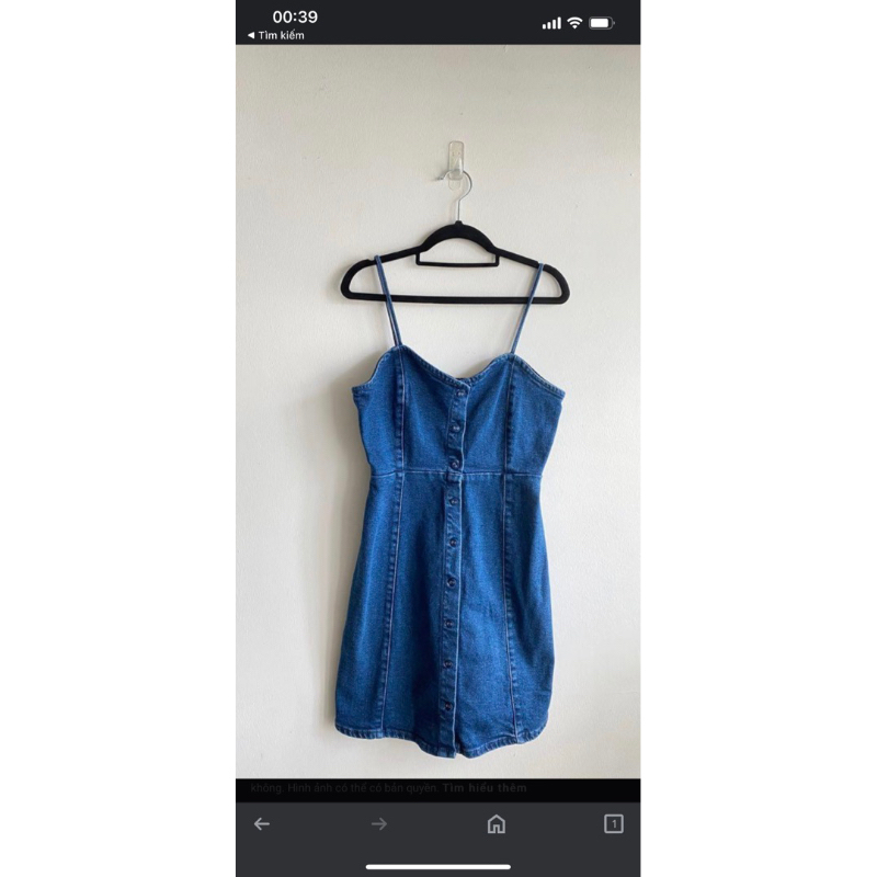 Đầm Denim Pull&Bear