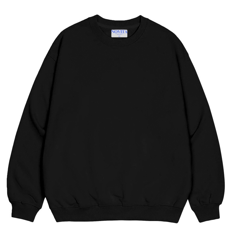 Áo Sweater Novita Trơn Unisex Basic