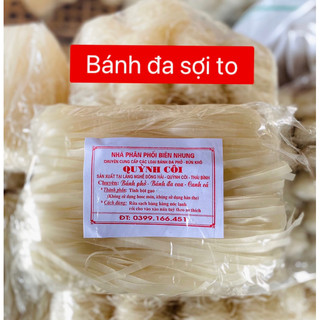 Bánh đa khô Thái Bình sợi to, thẳng, mỏng dai ngon túi 1kg