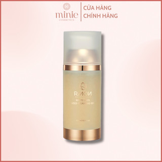 Sữa rửa mặt thảo mộc rmon white label gold cleansing gel hàn quốc 120ml