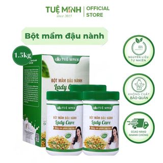Mầm đậu nành nguyên xơ Tuệ Minh xưởng nhà làm có đủ giấy ATVSTP combo 3 hộp