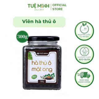 Viên hà thủ ô Tuệ Minh đã chế đậu đen mật ong hũ 100gr, 250gr có đủ công bố, kiểm nghiệm an toàn