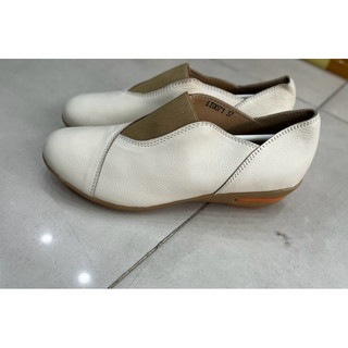 Giày lười đế xuồng đen, kem (35-40)