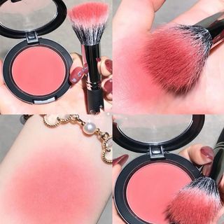 Cọ má trang điểm tán phấn vân đá trắng cọ má trắng siêu cưng auth nội địa
