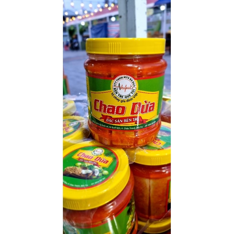 Chao Dừa Bến Tre hủ 800g