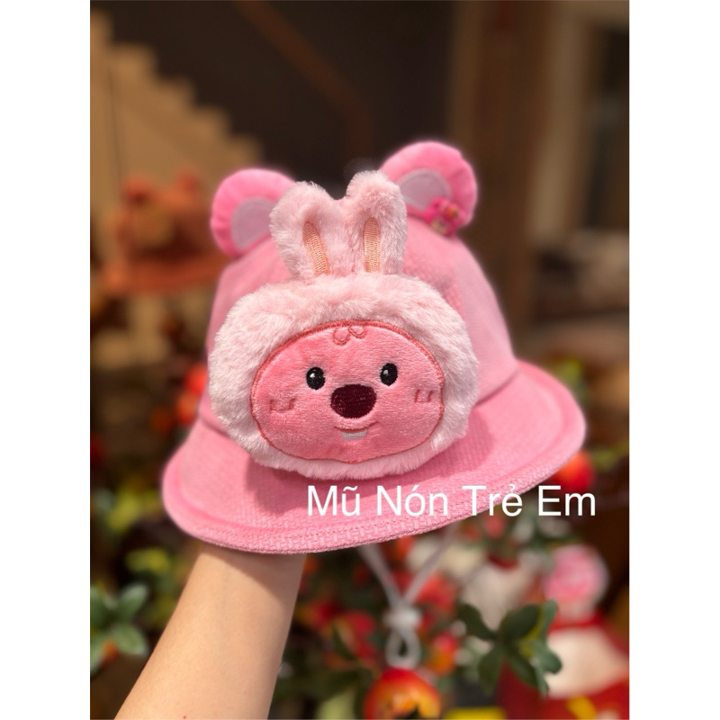 Nón tai bèo Loopy cho né Gái - Mũ vành thời trang cho trẻ em