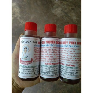 dầu xoa bóp gia truyền đặc biệt Thuỷ Long lương y Nguyễn Thị Thu Thuỷ