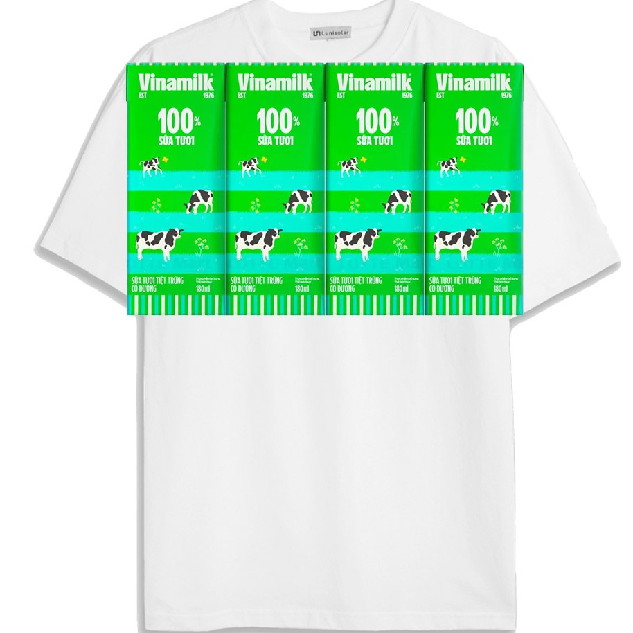 Áo logo Sữa Vinamilk