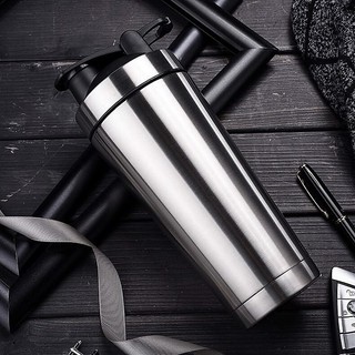 Bình Lắc Shaker Giữ Nhiệt Tập Gym - Chai Nước Inox Giữ Nhiệt