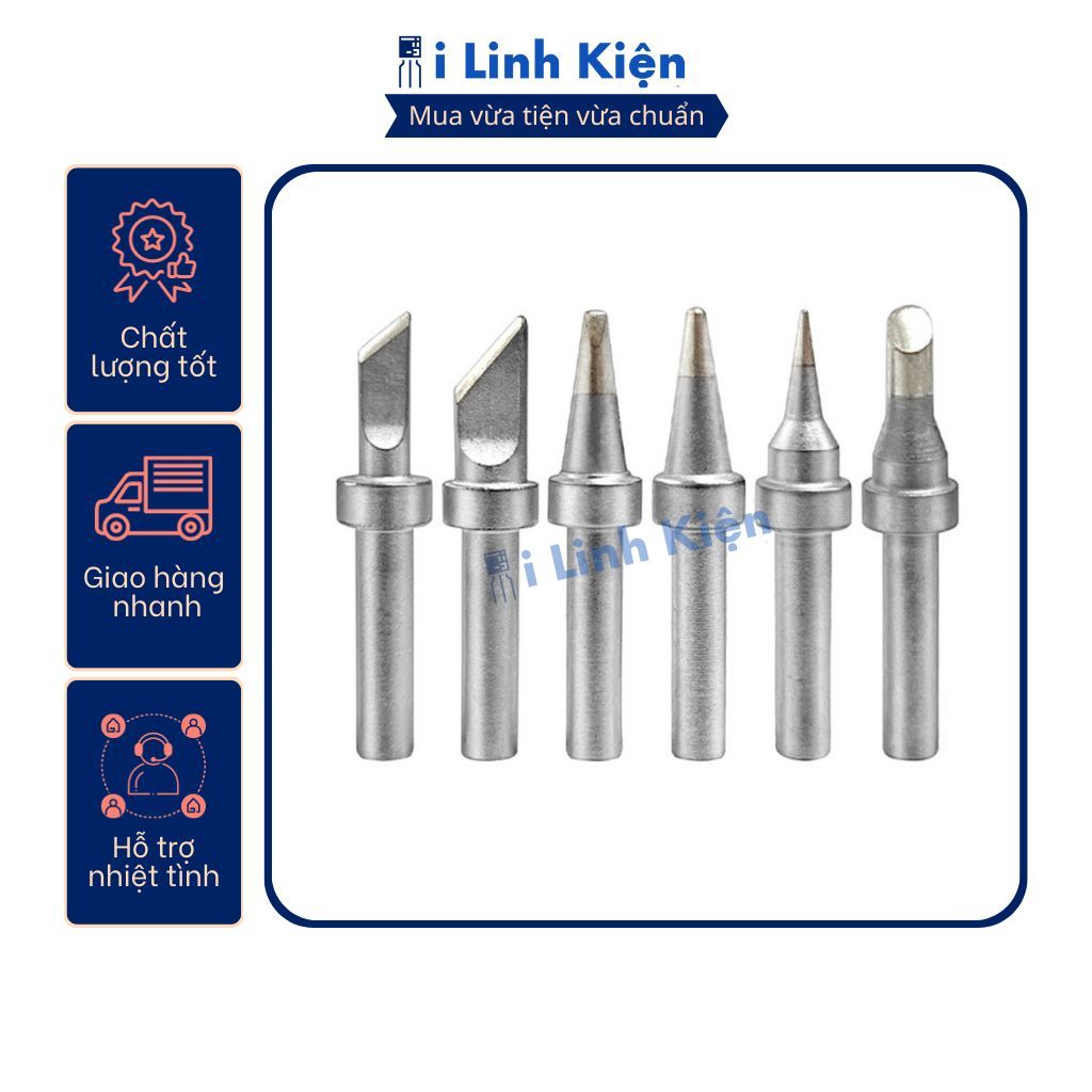 Mũi hàn, đầu mỏ hàn 200-K, 200-I, 200-2C, 200-1.5SK bền bỉ loại tốt