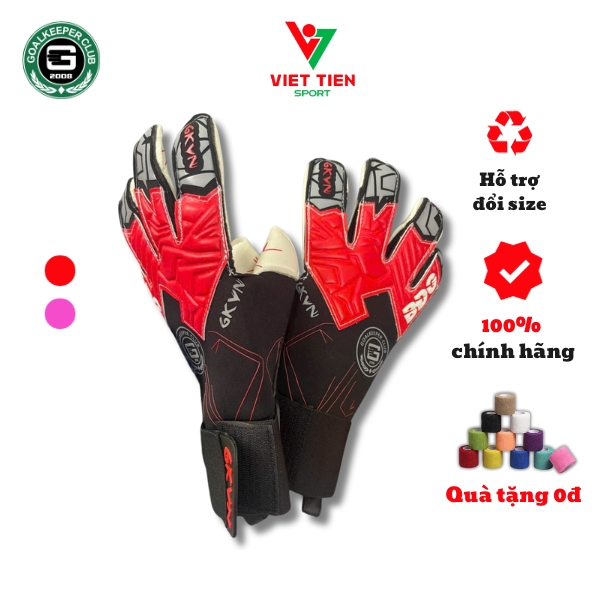 Găng Tay Thủ Môn GKVN Bạch Đằng Giang [ TẶNG GIẶT GĂNG + DƯỠNG ẨM + CUỐN XỐP ]