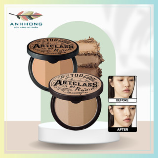 Phấn tạo khối Too Cool For School Art Class By Rodin Với 3 Ngăn Màu Chuẩn Makeup Tone Classic