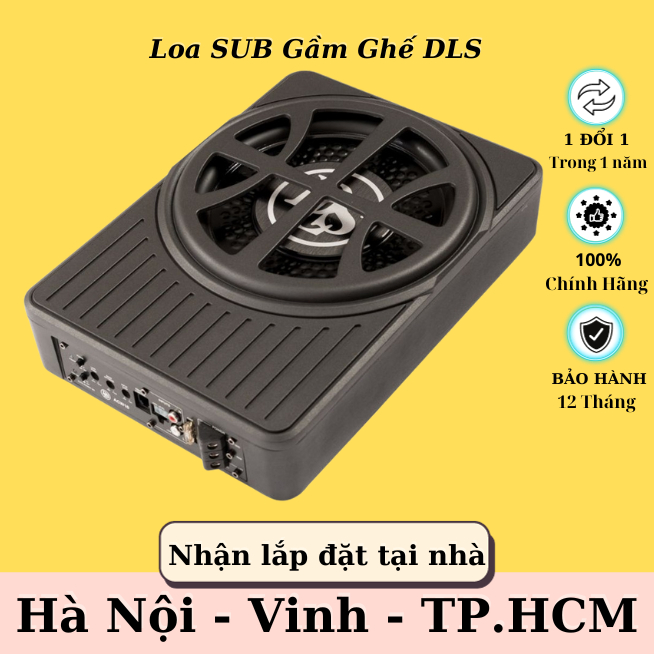 Loa Sub Điện Ô Tô Gầm Ghế DLS ACW10i Thụy Điển | Loa Sub DLS ACW68 Hay Nhất 2023 | Bảo Hành 12 tháng