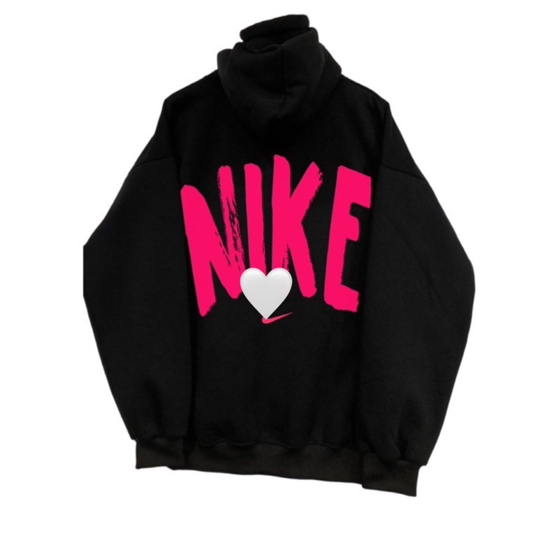 Áo Hoddie Nlke Form Rộng Mũ Trùm Chất Nỉ Bông Dày Cao Cấp Áo Khoác Nỉ Unisex Nam Nữ Phong Cách Hàn Quốc