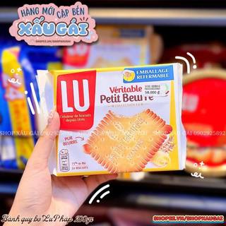 Bánh quy bơ lu veritable petit beurre pháp 200g