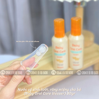 NƯỚC RƠ LƯỠI, VỆ SINH RĂNG MIỆNG WESSER