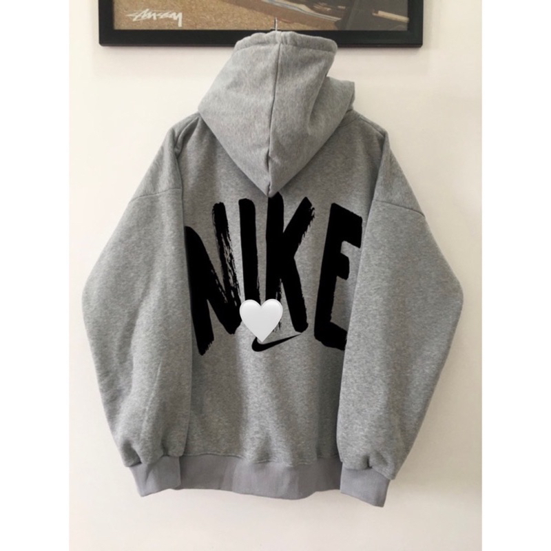 Áo Hoddie Nlke Form Rộng Mũ Trùm Chất Nỉ Bông Dày Cao Cấp Áo Khoác Nỉ Unisex Nam Nữ Phong Cách Hàn Quốc