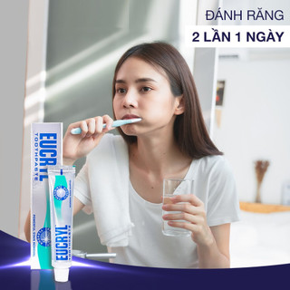 Kem đánh răng bạc hà tẩy trắng Eucryl Toothpaste 62g