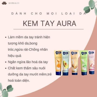 Kem bôi dưỡng da tay aura nga
