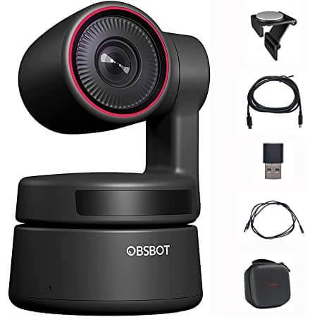 Webcam OBSBOT Tiny 4K AI – Powered PTZ dành cho máy tính và latop – Bảo hành 12 tháng chính hãng –