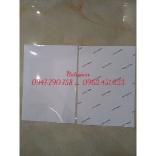 Giấy in ảnh decal a4 đl 135gsm - đề can ảnh bóng - decal photo - giấy in ảnh decal