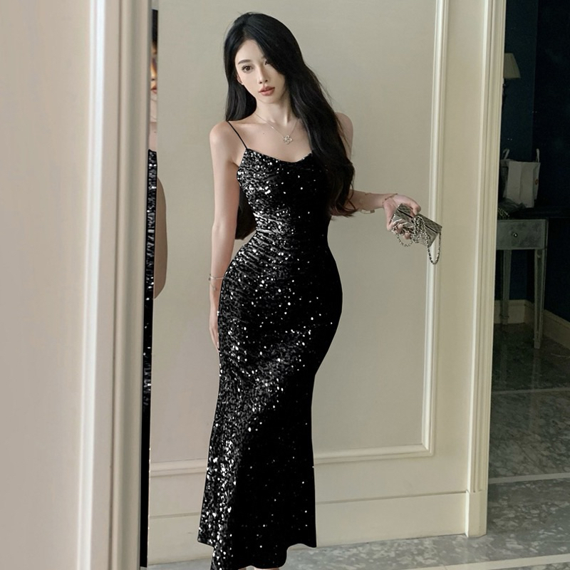 Váy dạ hội Bling Bling