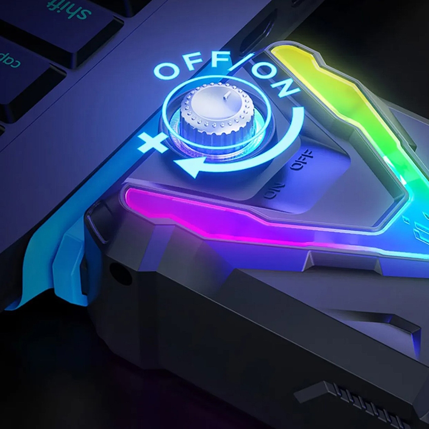 QUẠT HÚT GIÓ TẢN NHIỆT LAPTOP COOLCOLD COOLER V6 PRO